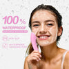 Heatable Vibrating Silicone Facial Cleansing Brush