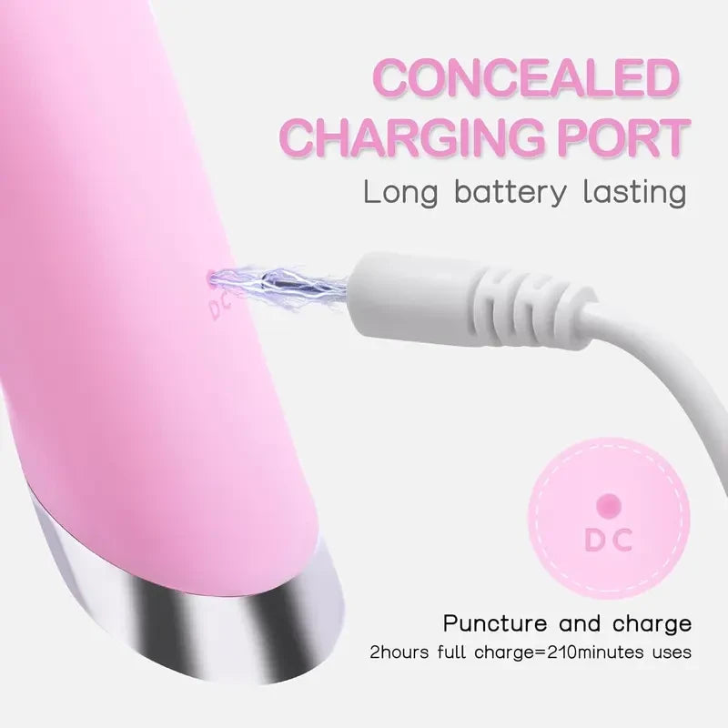 Heatable Vibrating Silicone Facial Cleansing Brush