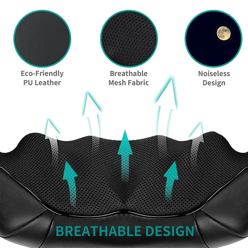Shiatsu Neck and Back Massager with Heat