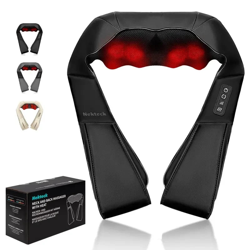 Shiatsu Neck and Back Massager with Heat