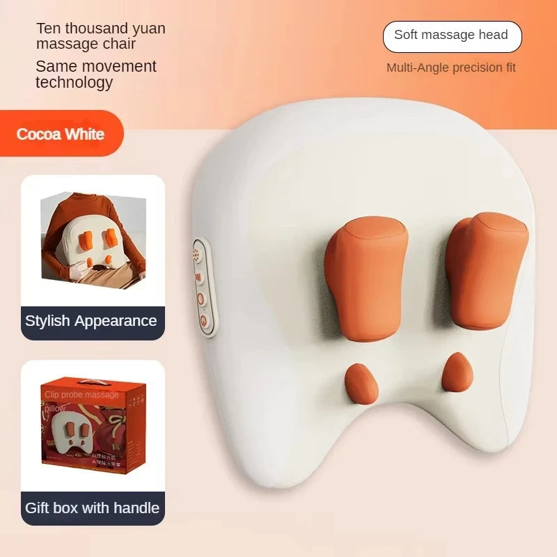 Wireless Electric Shiatsu Massage Pillow