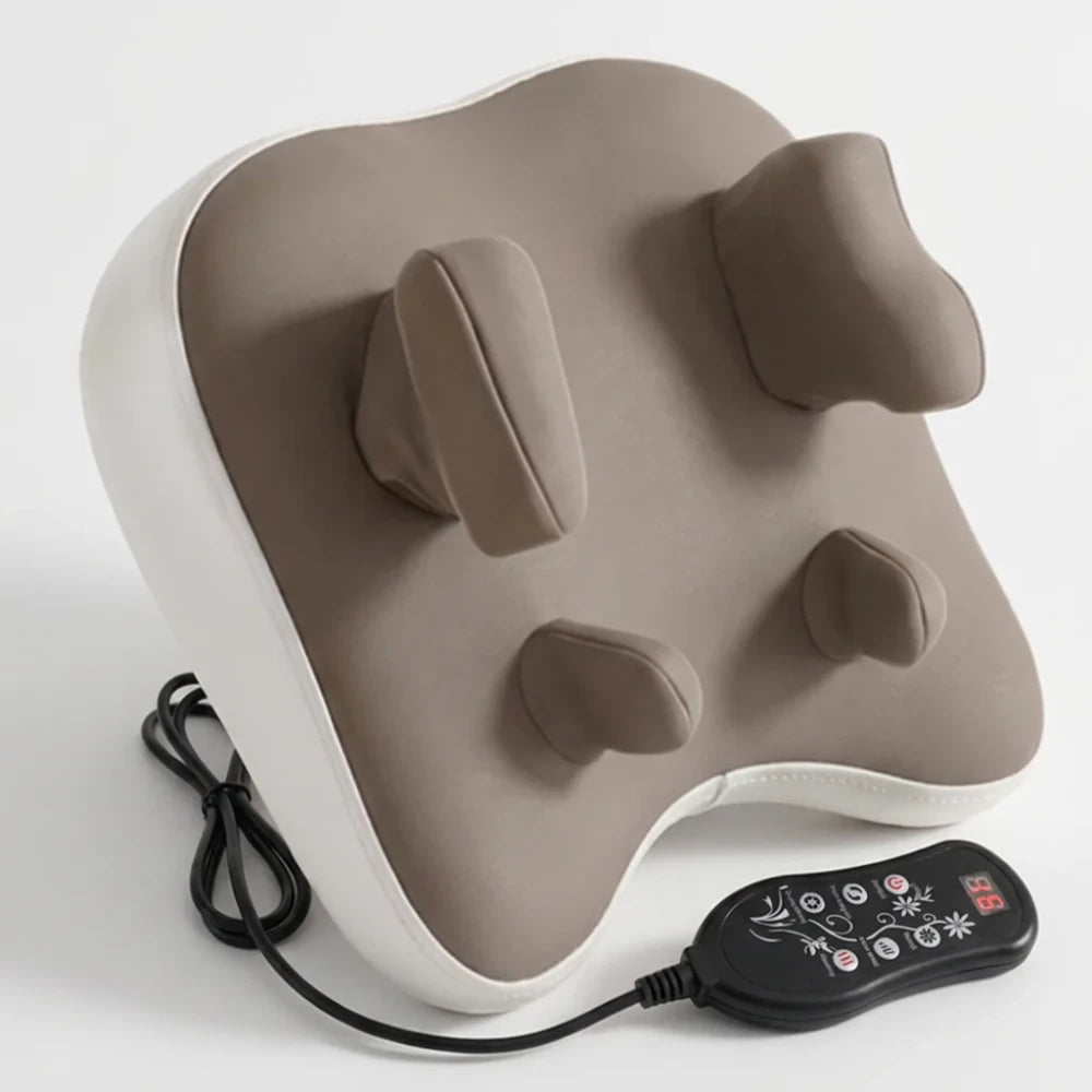 Wireless Electric Shiatsu Massage Pillow