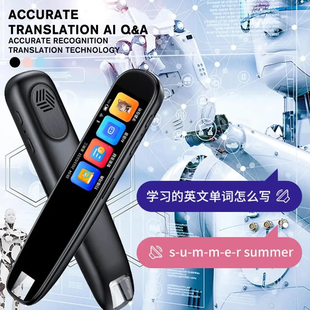 Intelligent Scanning Language Translation Pen