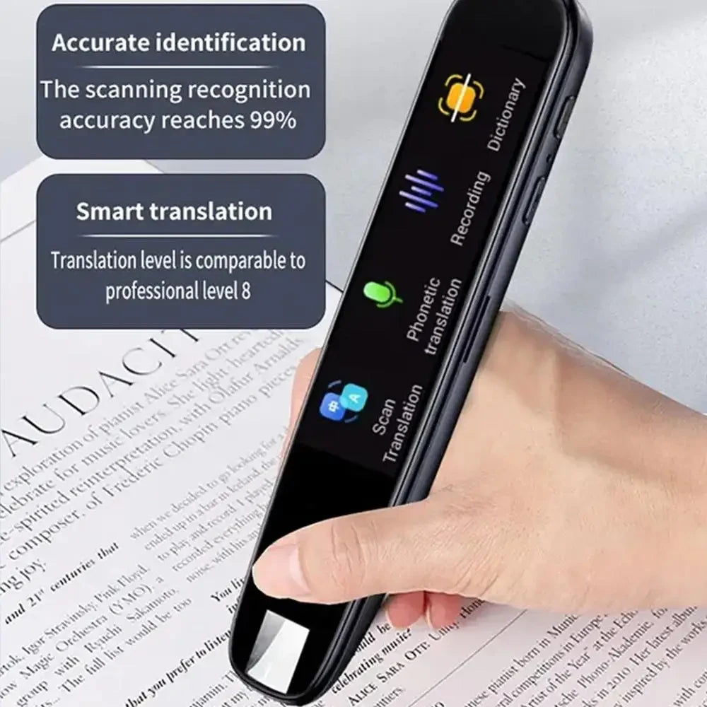 Intelligent Scanning Language Translation Pen
