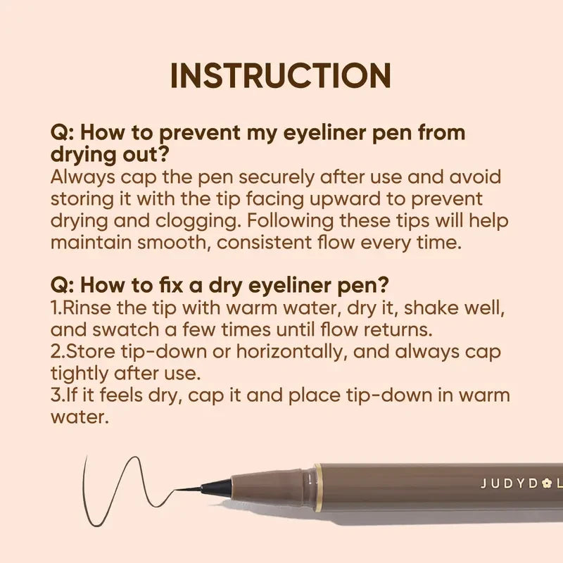 Judydoll Ultra-Fine Liquid Eyeliner