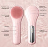 Heatable Vibrating Silicone Facial Cleansing Brush